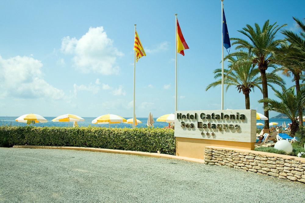 Catalonia Ses Estaques - Adults Only Hotel ซานตาเอวเลเรียเดสริว ภายนอก รูปภาพ